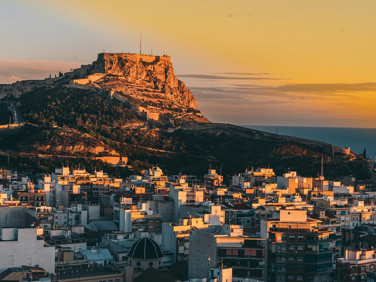Rejse til Alicante, Spanien