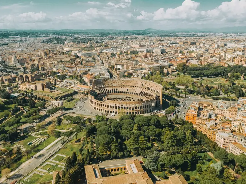 Rejse til Rom, Italien