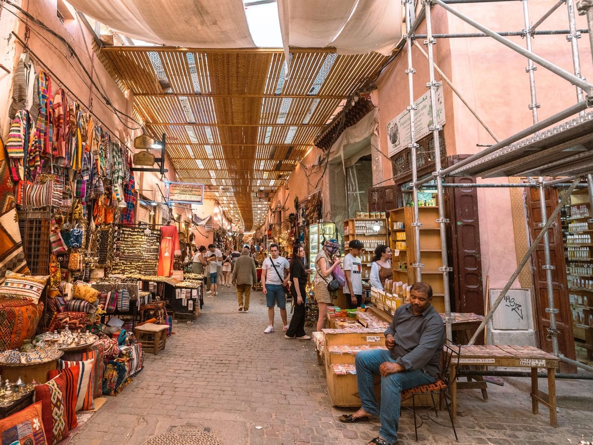 Rejse til Marrakech, Marokko