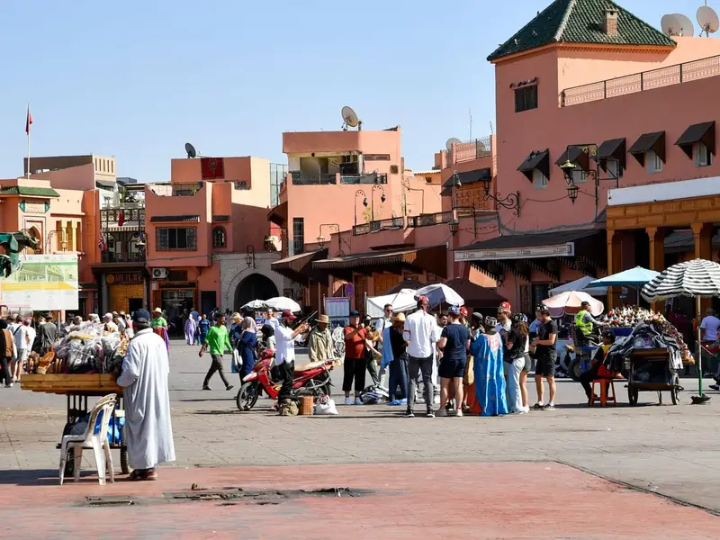 Rejse til Marrakech, Marokko