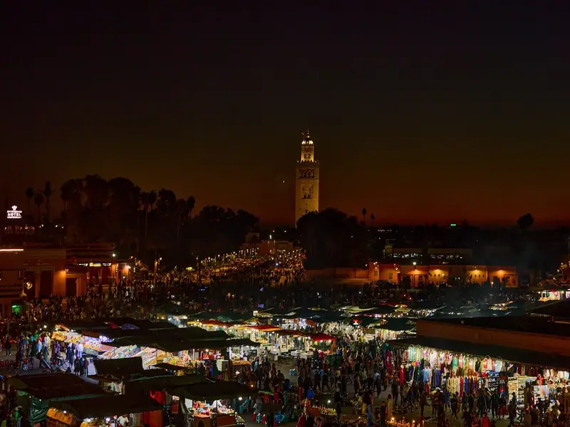 Rejse til Marrakech, Marokko